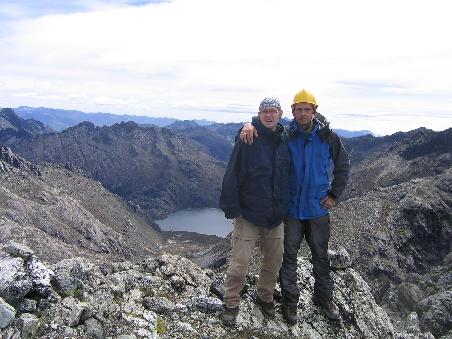 Pass bezwungen! Auf dem Weg zum Basislager vom Pico Bolivar auf 4700m. Da war das Wetter noch auf unserer Seite...