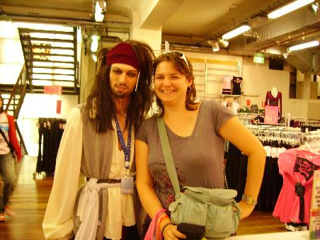 Beim Einkaufen traf ich Johnny