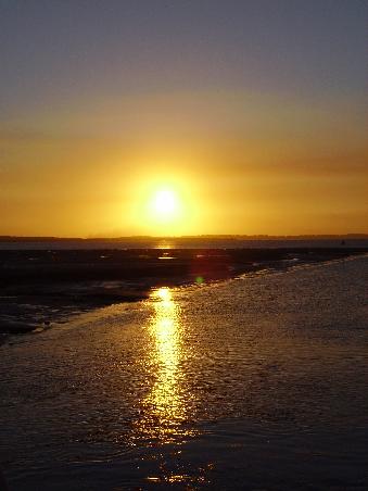 Sonnenuntergang auf Fraser Island