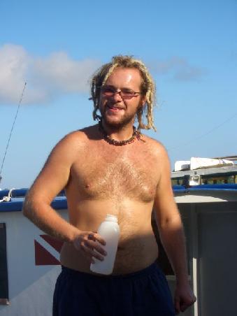 Chris, Divemaster aus Belgien