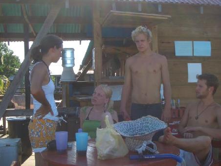 Sassi, Maxi, Luke und Tom