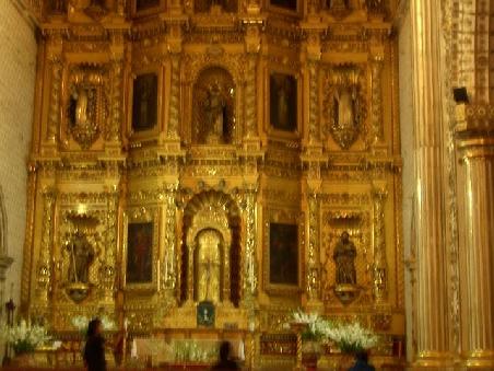 Unscharf aber trotzdem beeindruckend: La Iglesia Santo Domingo