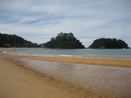 Kaiteriteri am Rande des Abel Tasman NP