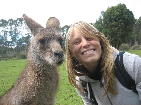 Stephi und Kangaroo Jack