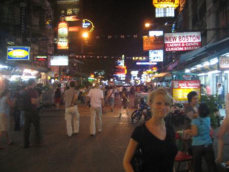 Die berühmt-berüchtigte Khao San Road