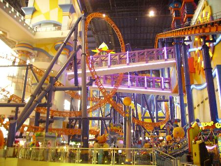 Freizeitpark im Einkaufszentrum!