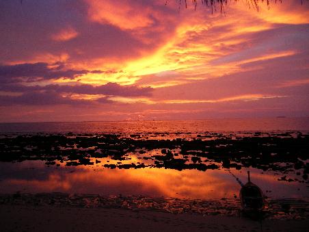 Sonnenuntergang auf KohLanta! GEIL...