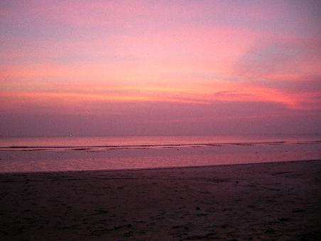 Sonnenuntergang gestern abend!
