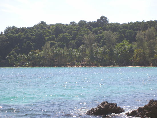 Eigentlich der einzige Strand der Insel! Auch unser zuhause...