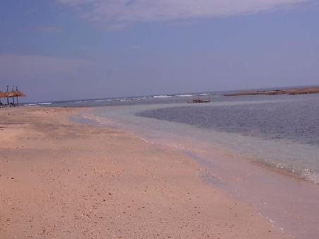 Gili Air bei Flut