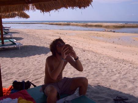 Gili Air bei Ebbe