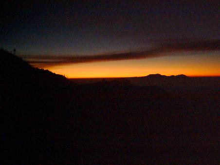 Allererste Sonnenstrahlen! 5:23 Uhr...