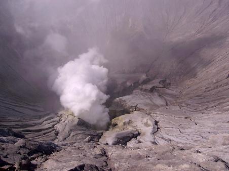 Kraterinnere des Bromo...