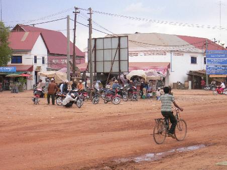 Hauptstrasse nach Siem Reap