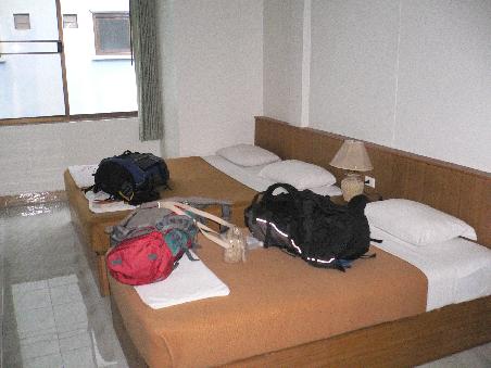Unser super sauberes Zimmer