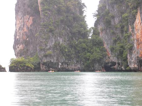 durch die Pang Nga Bay
