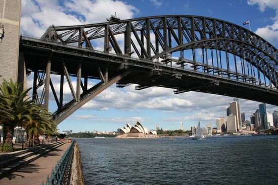 Harbour Bridge und Opera House
