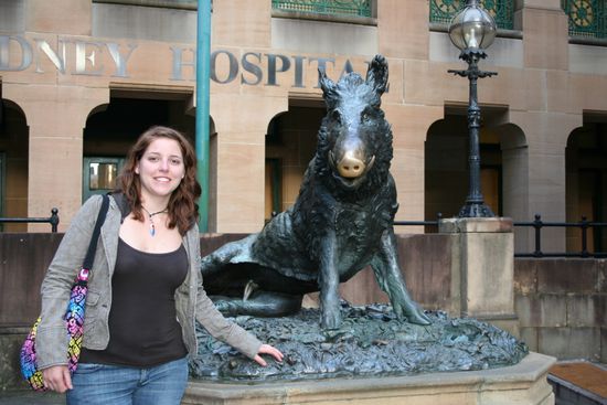 äääähhh Britta und Schwein