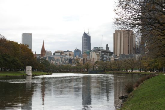 Blick auf die "Skyline"