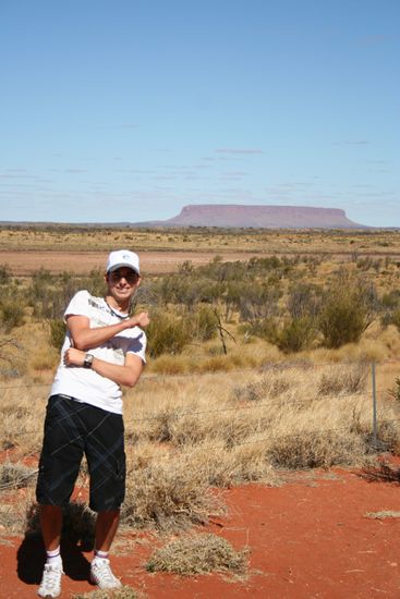 mehr als 100 km vom Uluru entfernt