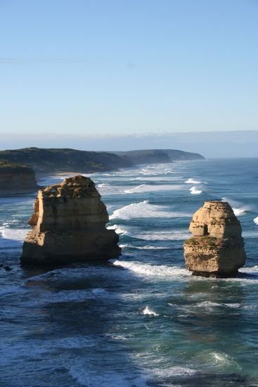 Blick zu den anderen Apostels