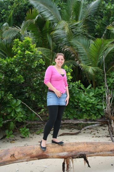 posen auf Bounty Island