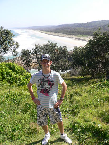 Blick auf den Strand