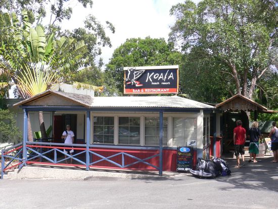 irgendwas zwischen Bruchbude und Hostel ^^