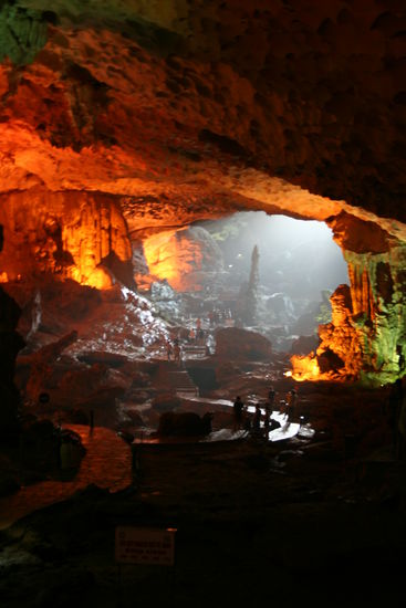 In der Tropfsteinhöhle