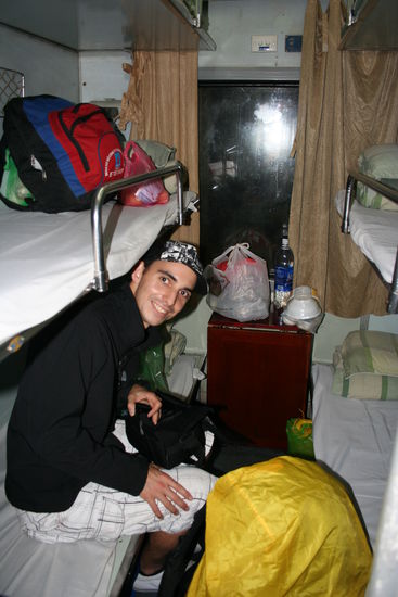 Hardsleeper im Nachtzug