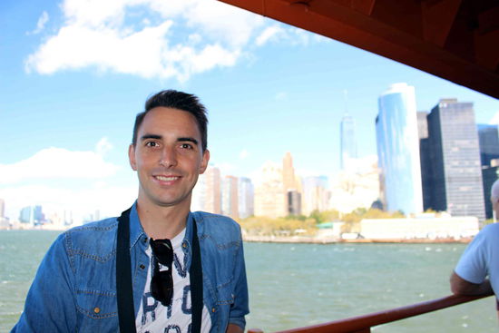 Auf der Staten Island Ferry