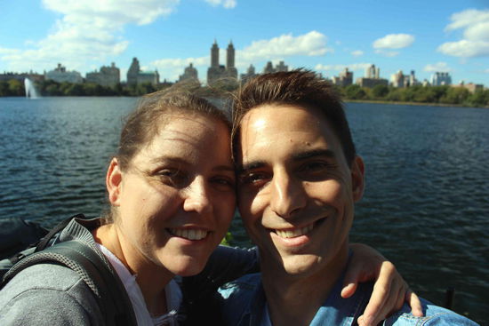 Im Central Park - vor dem Jacqueline Kennedy Onassis Reservoir