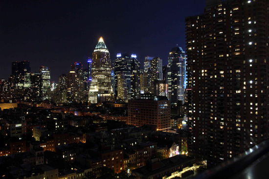 Blick aus unserem Hotelzimmer