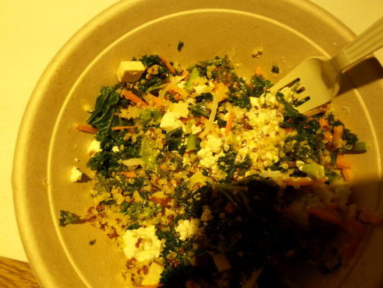 Einziger Versuch, dem fetten Fast Food zu entgehen (Quinoa Bowl) - ober fail...