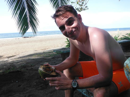 Kokosnuss hat eher suboptimal geschmeckt