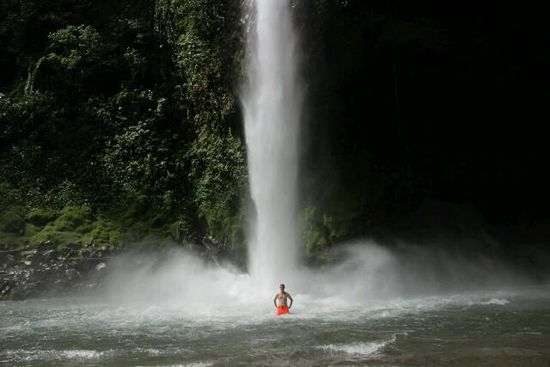 Mächtig - und der Wasserfall auch