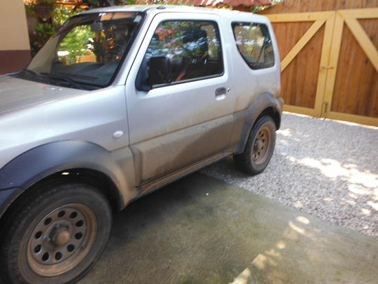 Jimny war sehr mitgenommen