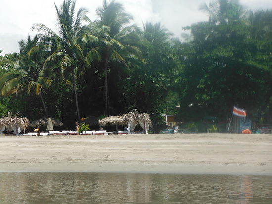 Unse Lager vom Meer aus