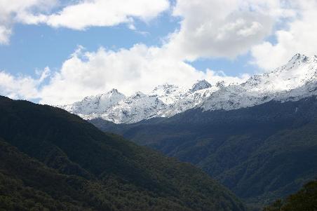Ausblick von der Milford Road