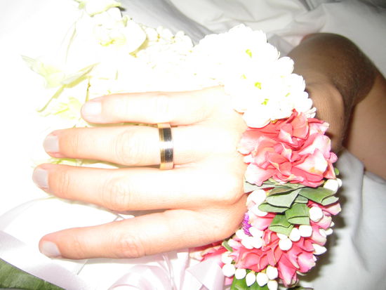 Ein wunderschuenes Blumengebinden