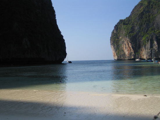 maya bay the beach