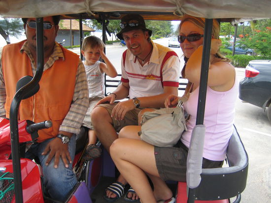 Mopedtaxi in ao nang