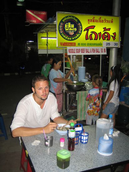 am dritten Abend die dritte Suppe