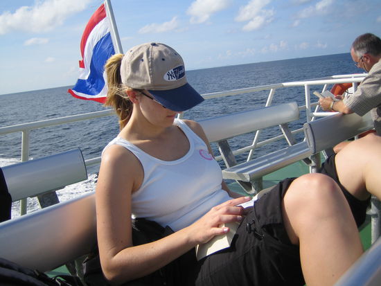 immer noch auf der Faehre