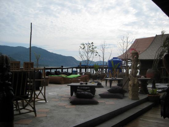 Terasse im Casa del Mar