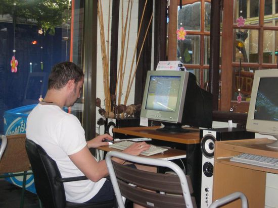 Reisebericht schreiben auch beim Baecker