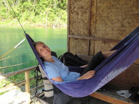 Relaxing auf dem Stausee