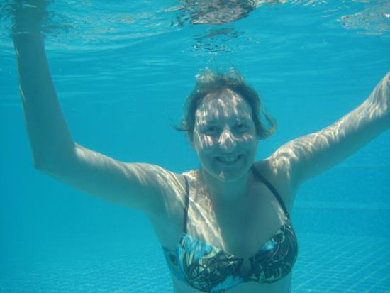 im Pool