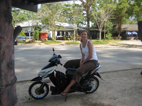 Mopedtour nach Krabi Town