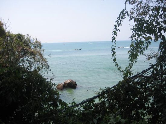 auf dem weg zum Railey Beach